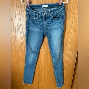 Abercrombie skinny jeans.